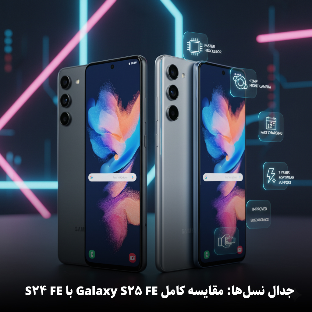 سامسونگ S25 FE در برابر S24 FE؛ تغییر بزرگ یا فقط یک آپدیت جزئی؟