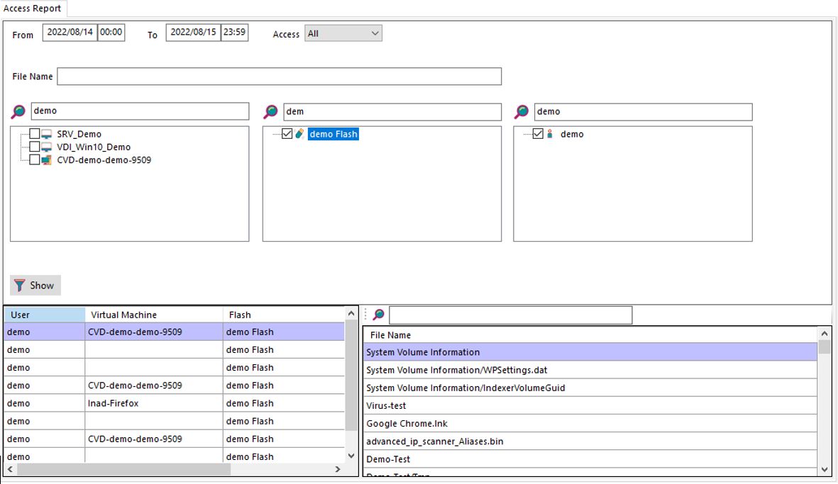 گزارش کامل دسترسی به مستندات در فایلاد