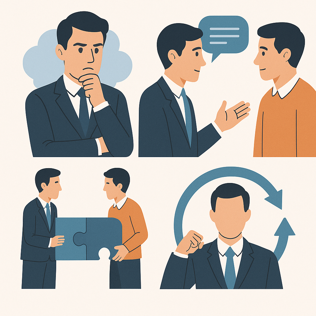 مدیریت تعارض در مذاکرات تجاری: استراتژی‌ها، اصول و تکنیک‌ها