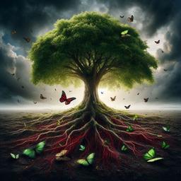 ریشه‌ای در خاک و خون، ساقه‌ای تا آسمون