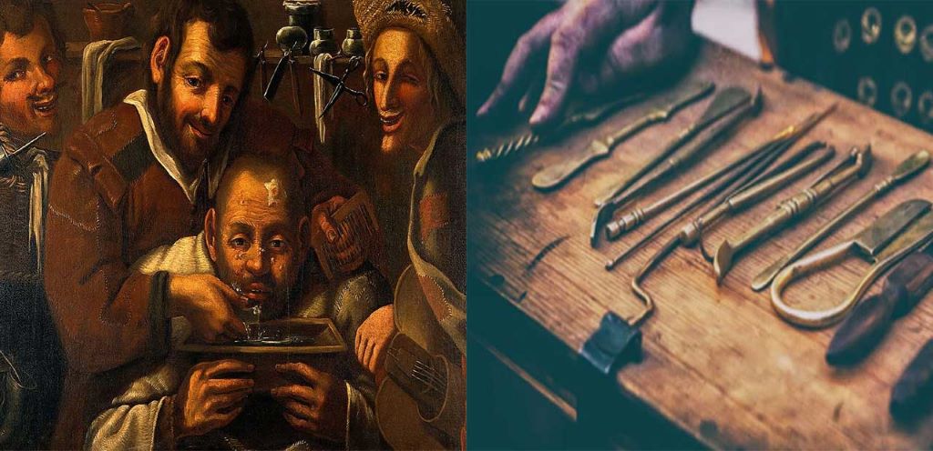 آرایشگران به عنوان نخستین دندانپزشکان