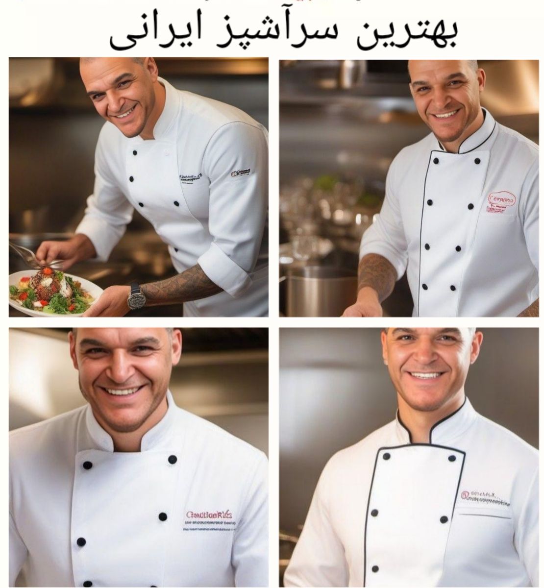 بهترین سرآشپز ایران درکشور ترکیه