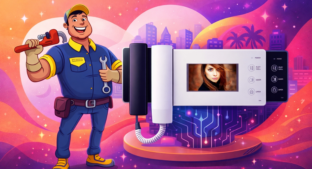 مشکلات آیفون تصویری الکتروپیک