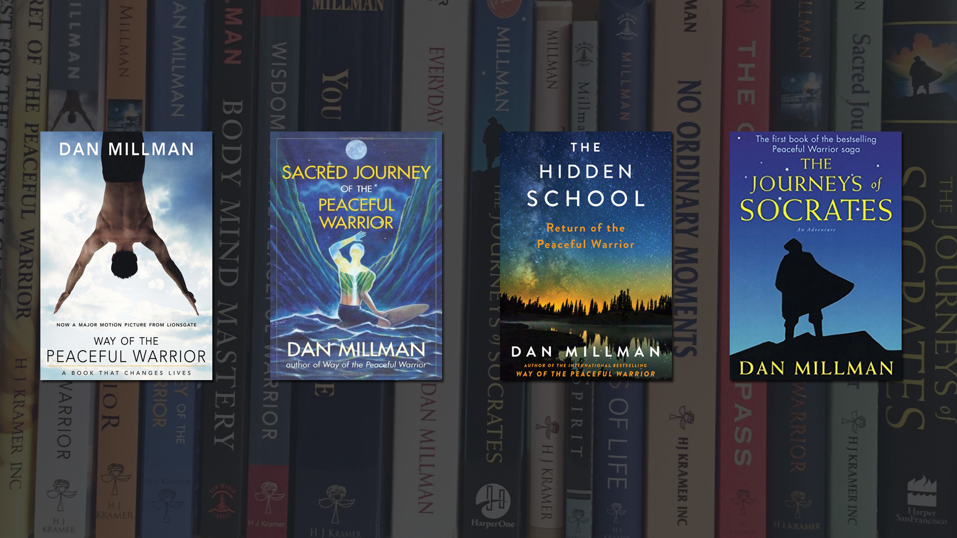 بخشی از تالیفات دَن میلمن