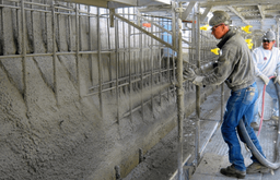 شاتکریت، فرآیند پاشش ملات بتنی روی سطوح