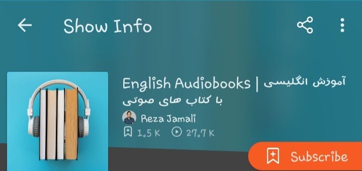 کتاب های صوتی میتونه کمک زیادی به اسپیکینگ و لیسنینگ شما کنه .بهترین کتاب های صوتی رو به زبان اصلی در اینجا بشنوید .امیدوارم که لذت ببرید