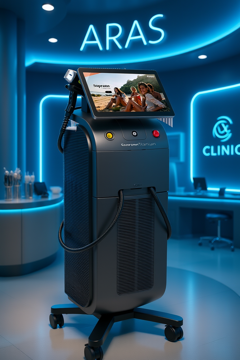 جوابدهی دستگاه لیزر تیتانیوم