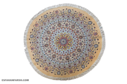 فرش گردبافت یا دایره ای و بیضی