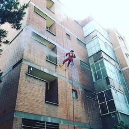 شستشو نما با طناب در تهران