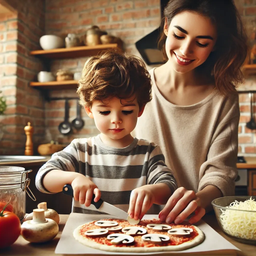 آشپزی اردوان و پیتزای خوشمزه