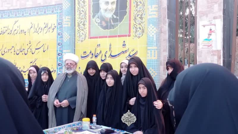 استاد گرامی شیخ محمد شجاعی در هیئت طریق الشهدا