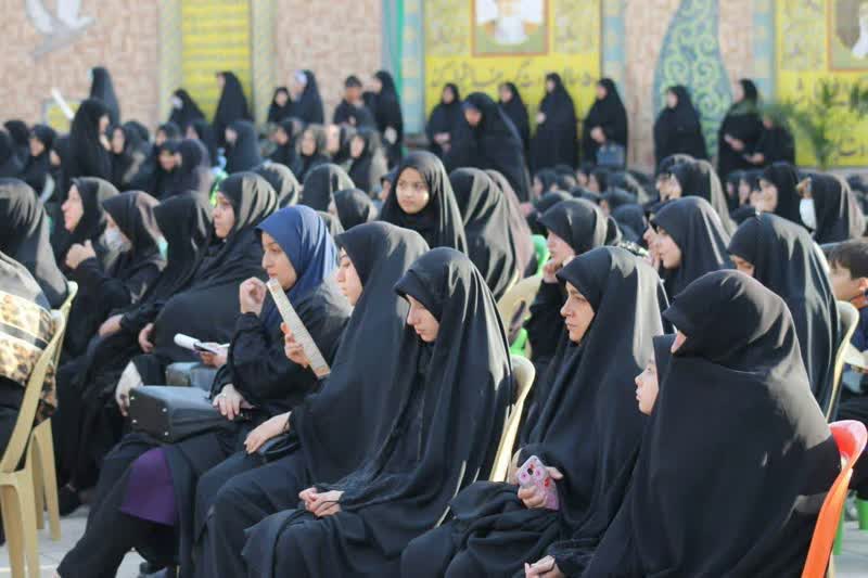 فرهنگسرا ولاء حضور خواهران هیئت طریق الشهدا شهرری