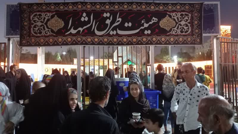 هیئت طریق الشهدا شهرری برگزار کننده اجتماع بزرگ علوی