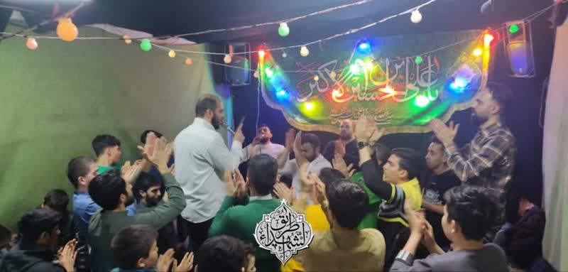 عکس دسته جمعی هیئت میلاد حضرت علی اکبر علیه السلام