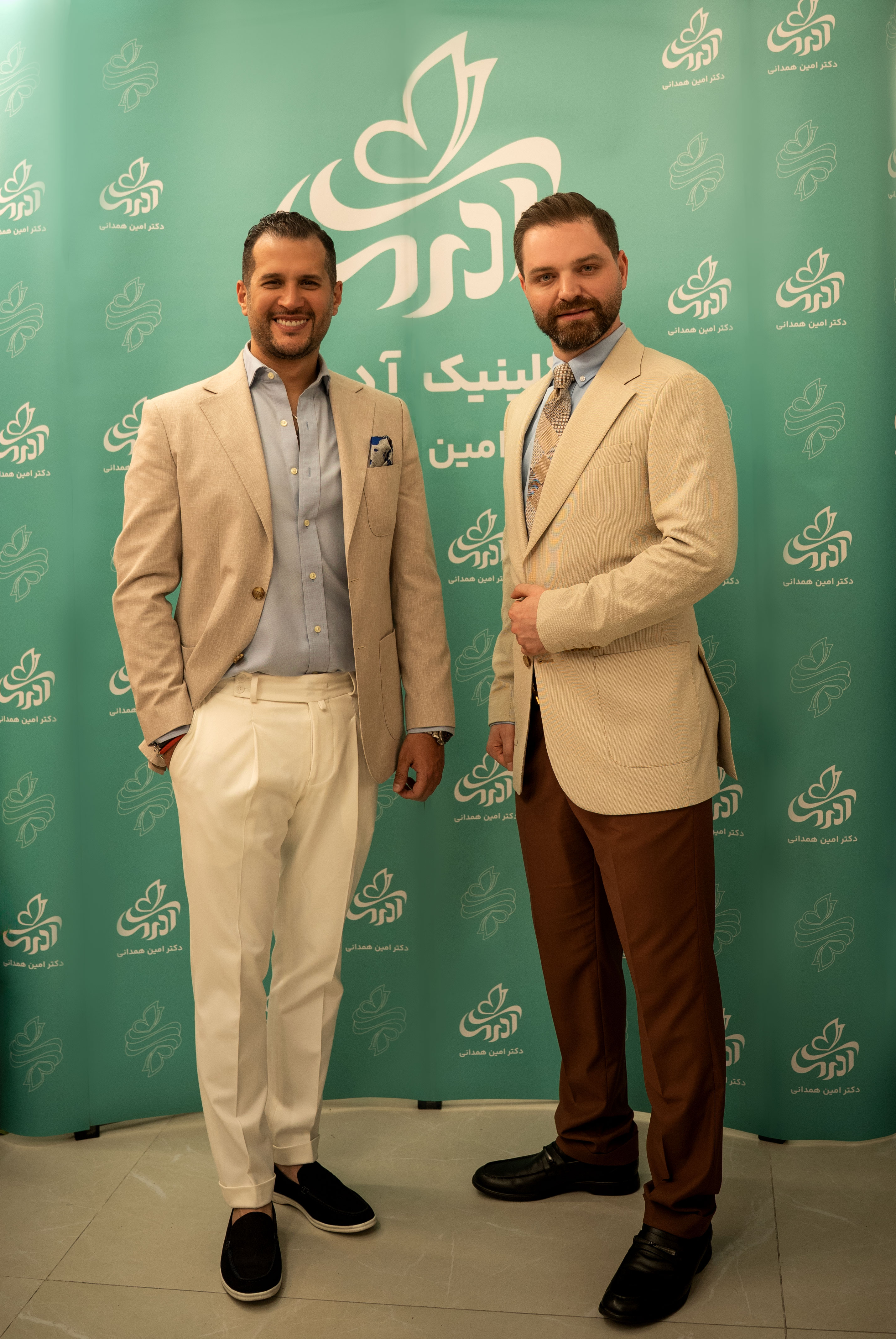 عکس مشترک دکتر با سیاوش خیرابی