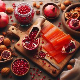 طرز تهیه لواشک انار و زرشک