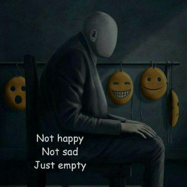 نه شاد، نه غمگین. فقط