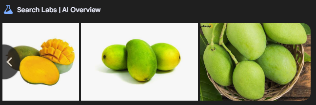 انبه سبز {منبع: جستجوی گوگل - دستیار هوش مصنوعی (هم)}