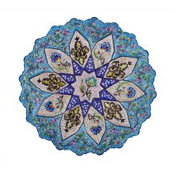 بشقاب مینا کاری