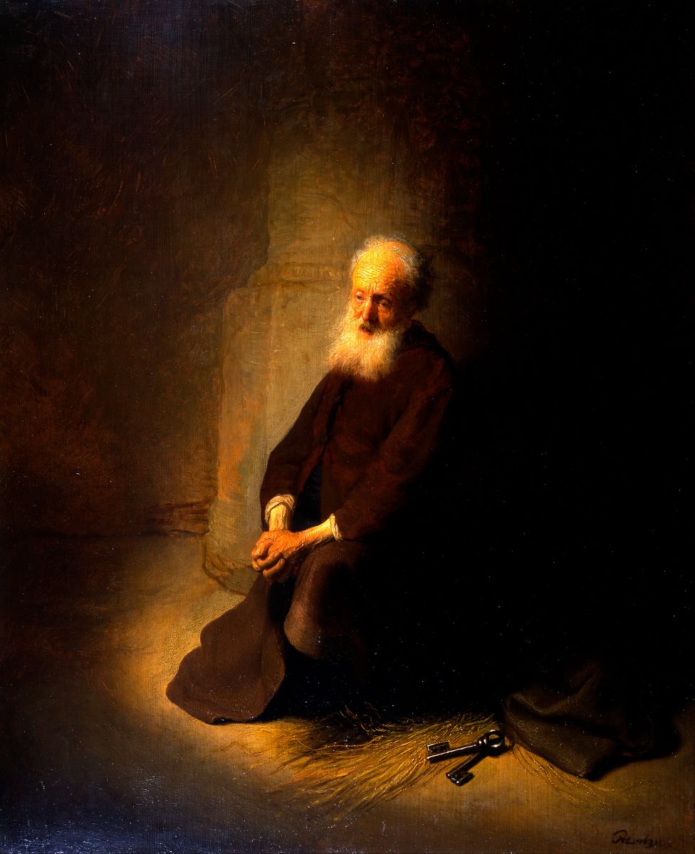 St. Peter in Prison- Rembrandt 1631