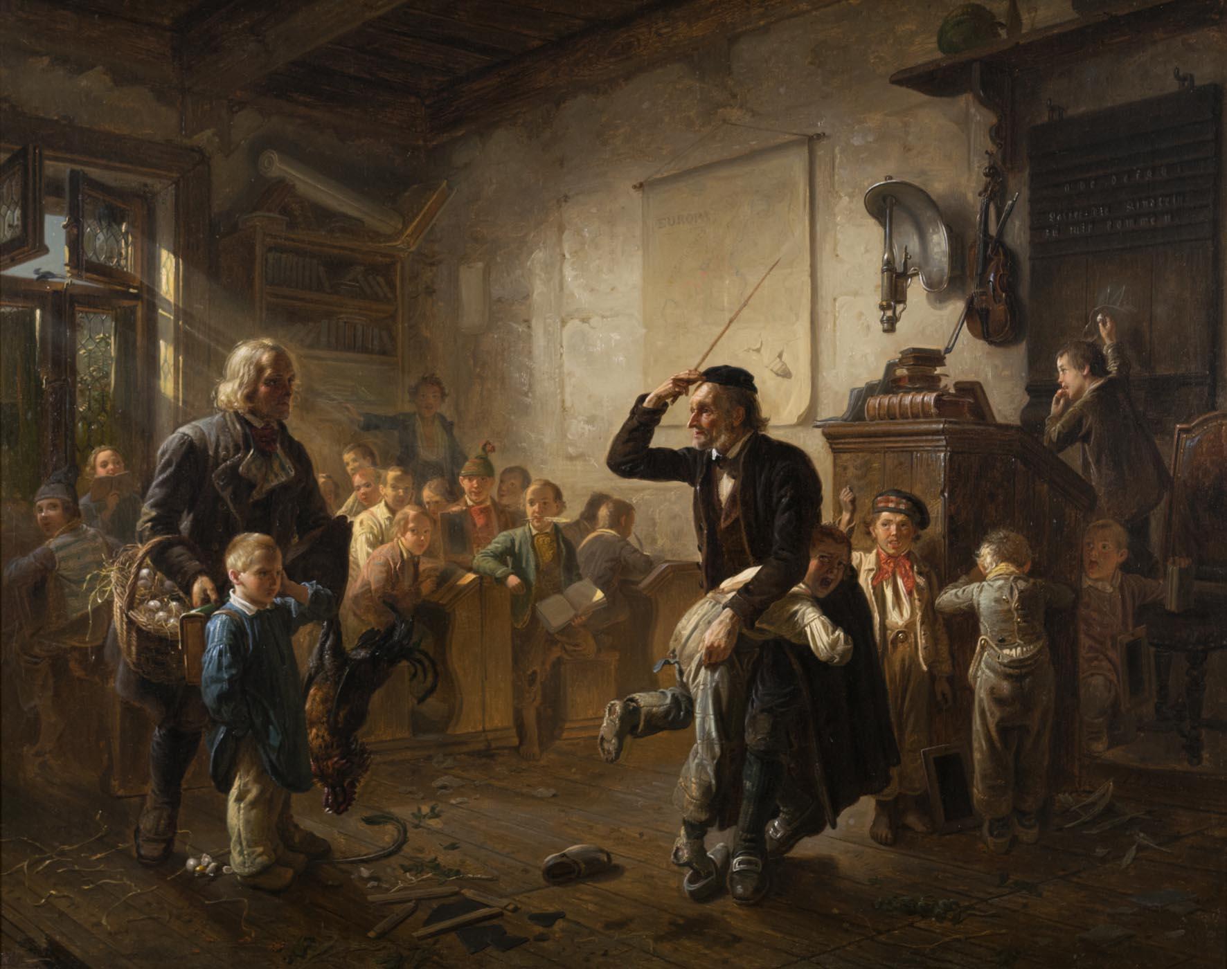 First Day of School- Johann Peter Hasenclever
