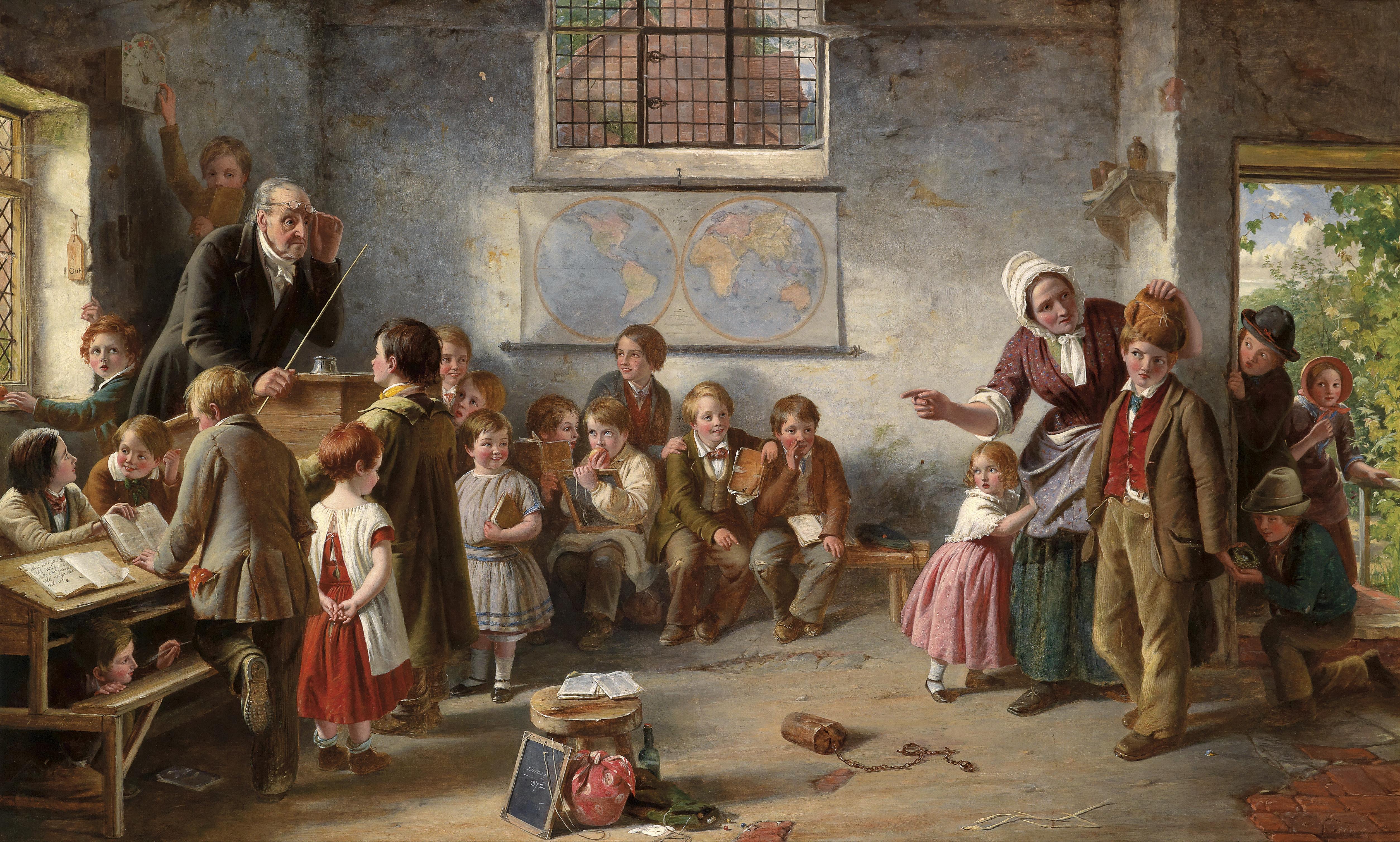 The New Pupil- Thomas Brooks- 1854