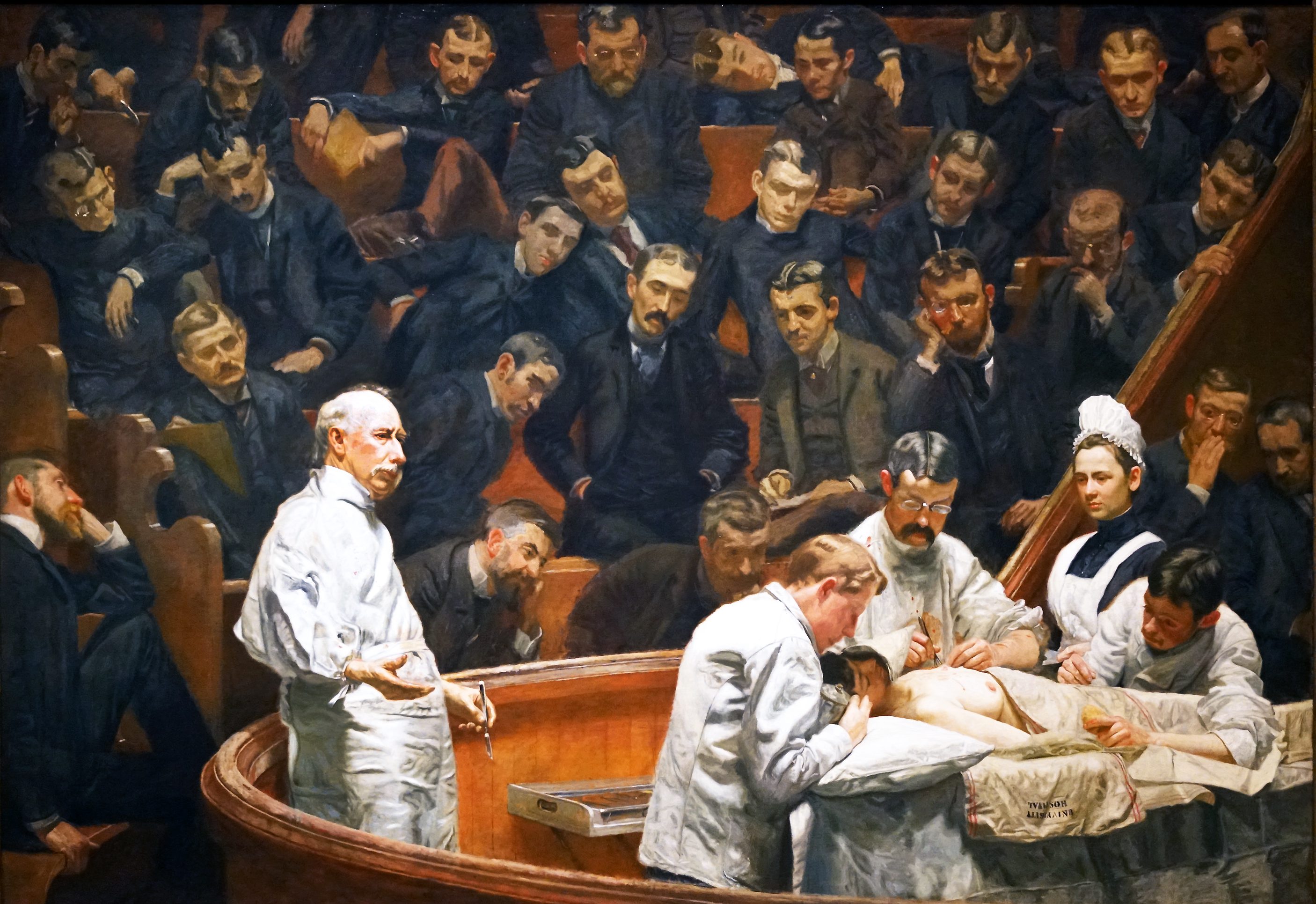 The Agnew Clinic- Thomas Eakins- 1889