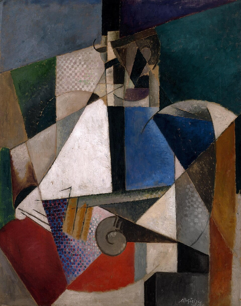 Portrait of an Army Doctor- Albert Gleizes 1915