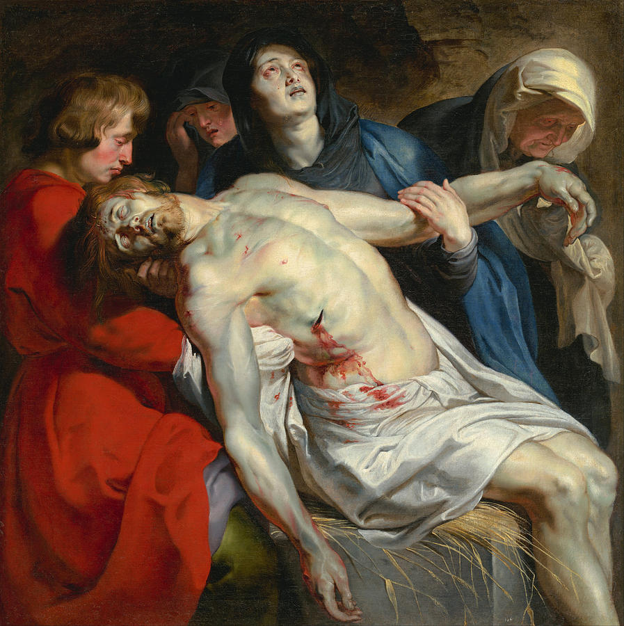 The Entombment- Peter Paul Rubens- 1612