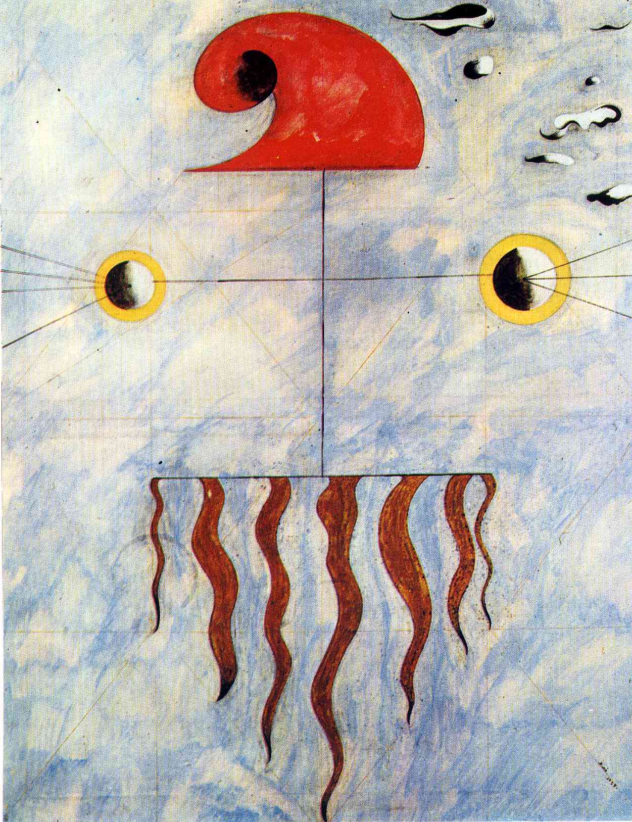 Head of a Catalan Peasant- Joan Miró- 1925
