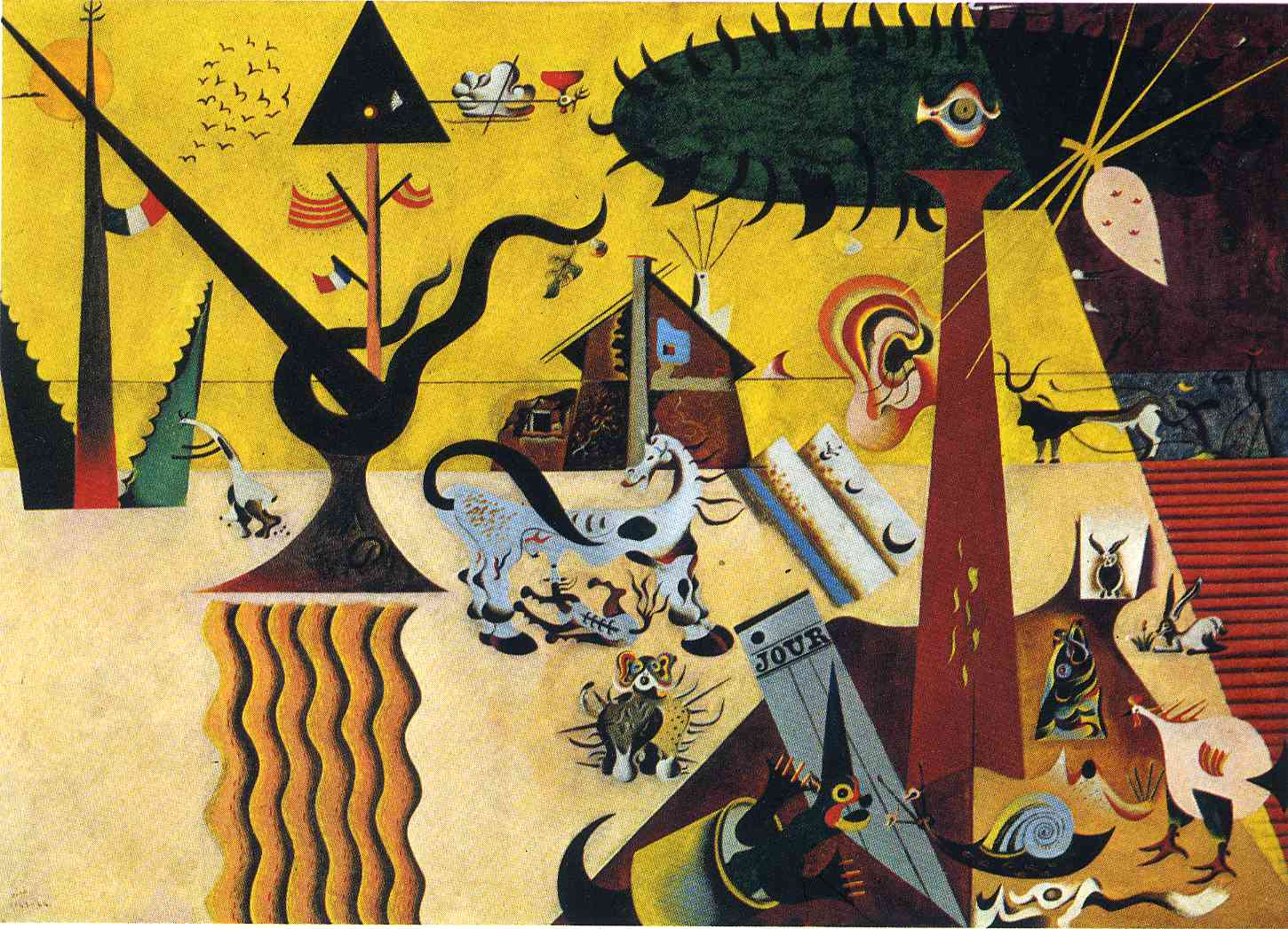 The Tilled Field- Joan Miró- 1924