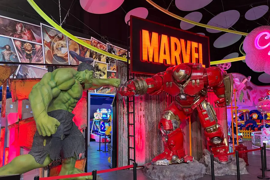 رفتن به شهربازی میکامال