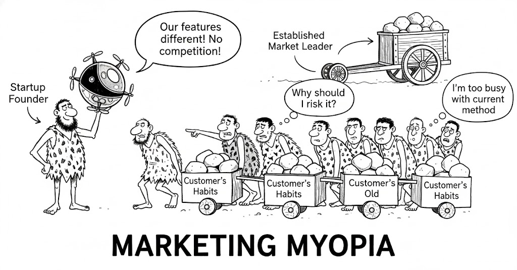 نوآورِ از پیش بازنده! چرا «بی‌رقیب بودن» خطرناک‌ترین توهم یک مدیر است؟