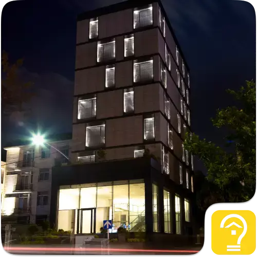 نمونه پروژه نورپردازی پیشگام نور