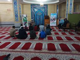 مراسم‌ سالگرد حاج قاسم سلیمانی مسجد جامع شهر معزآباد جابری