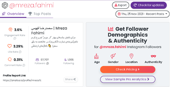 نمونه گزارش سایت آنالیزا