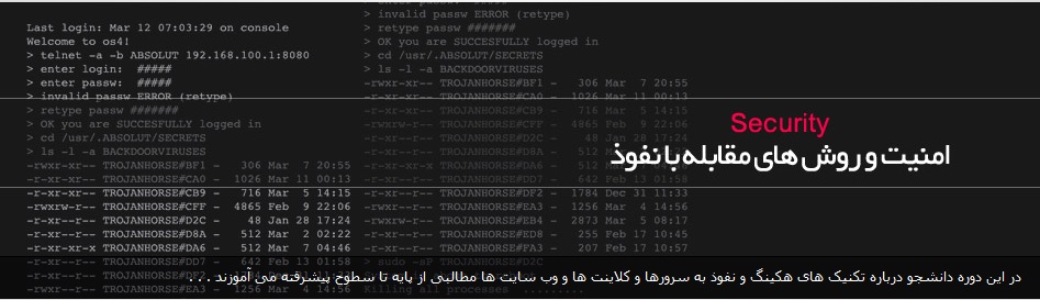 امنیت سرور های ویندوزی و لینوکسی و روش های مقابله با نفوذ