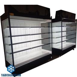 لیست قیمت یخچال فروشگاهی بدون درب (یخچال پرده هوا) در انواع مختلف