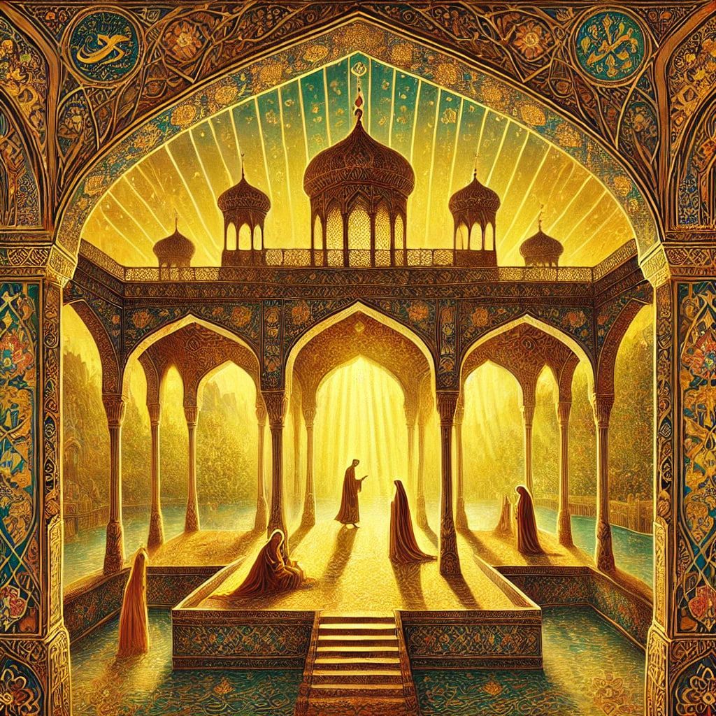 "گنبد زرد" در هفت پیکر نظامی