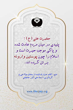 دیدگاه امام علی ع درباره اسلام
