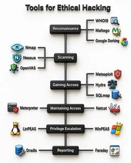 ابزارهای هک اخلاقی (Ethical Hacking)