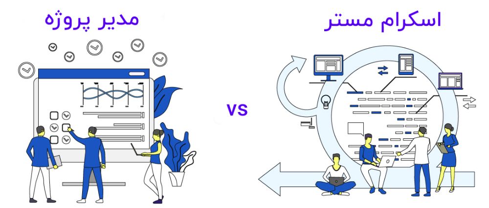 تفاوت اسکرام مستر و مدیر پروژه