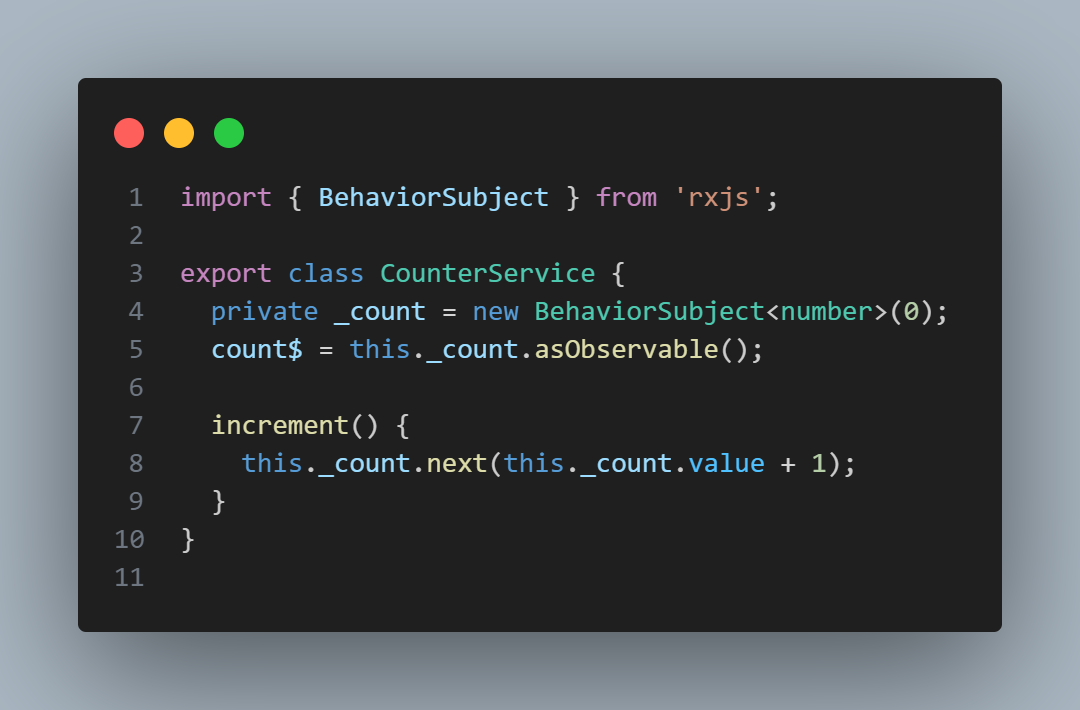 قبل از signal (با RxJS)
