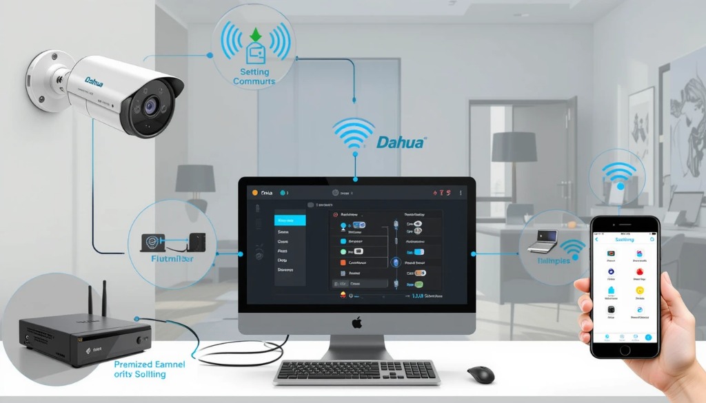 پیکربندی دوربین مداربسته داهوا