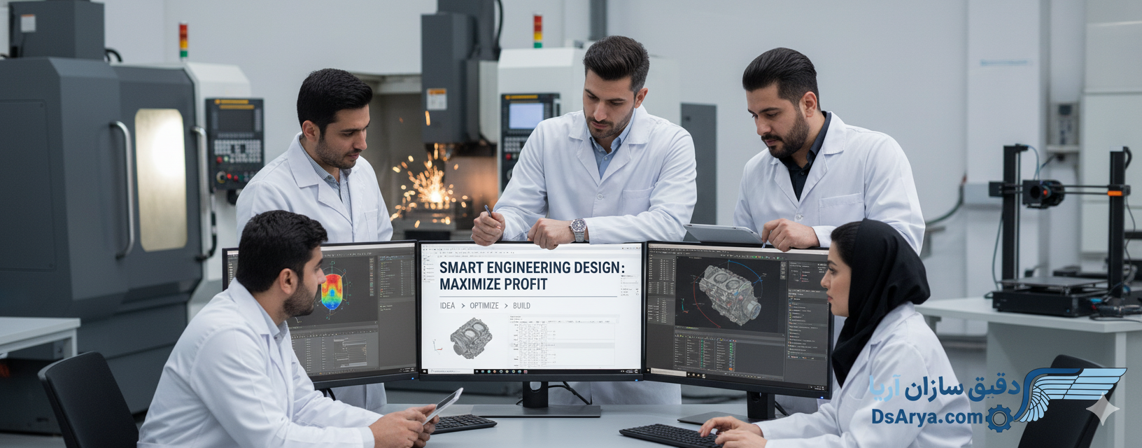 طرح سه بعدی CNC