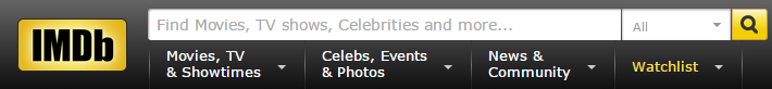 IMDb search box