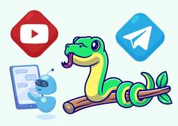 آموزش ساخت ربات تلگرام دانلود از یوتیوب با پایتون