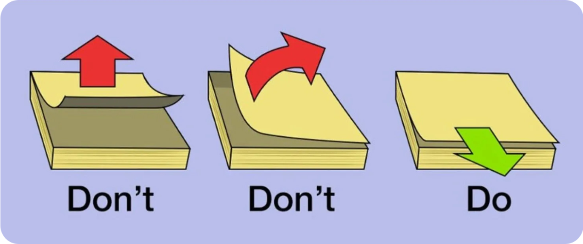 کاغذ یادداشتهای برچسبدار