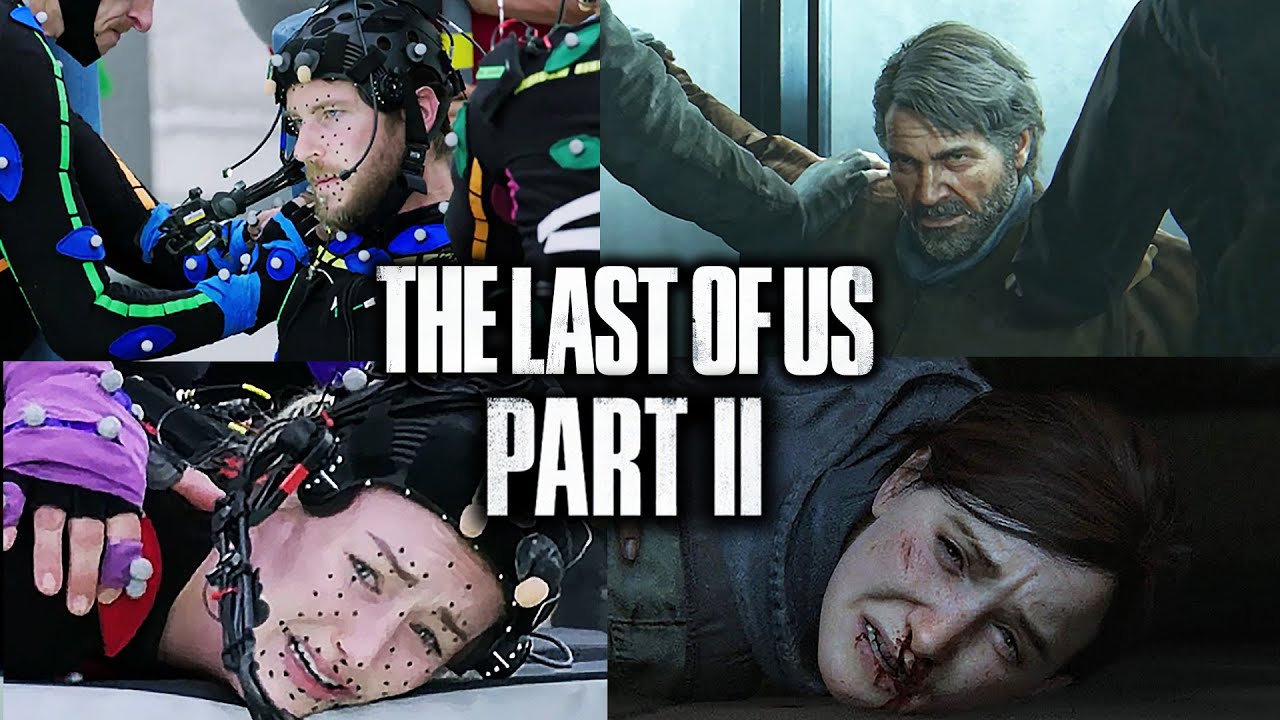 تصویری از پشت صحنه ساخت و فیلمبرداری بازی The Last of Us 2 و نتیجه ی نهایی در بازی