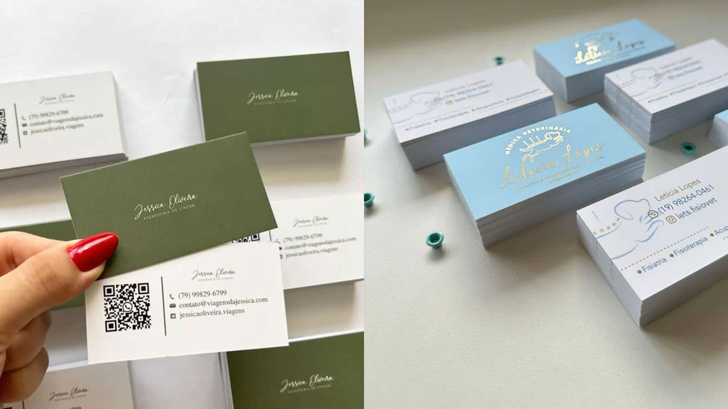 چاپ کارت ویزیت پرگرافیک